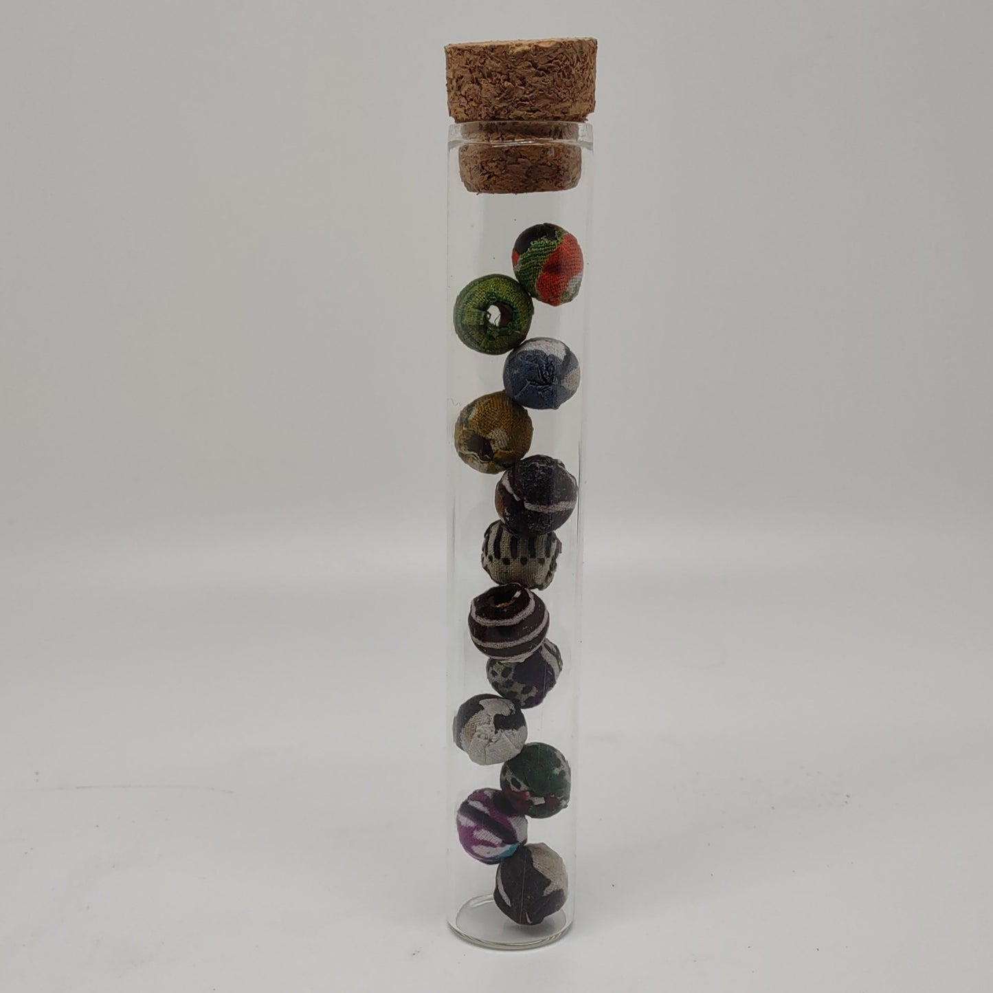 Test Tube Medium Fabric Bead
