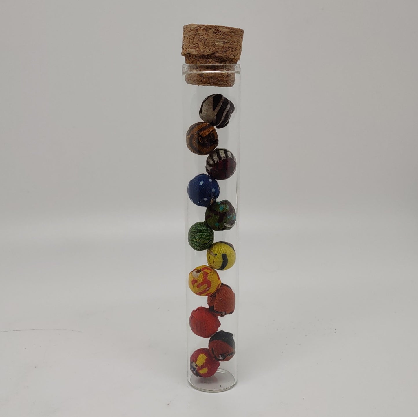 Test Tube Medium Fabric Bead