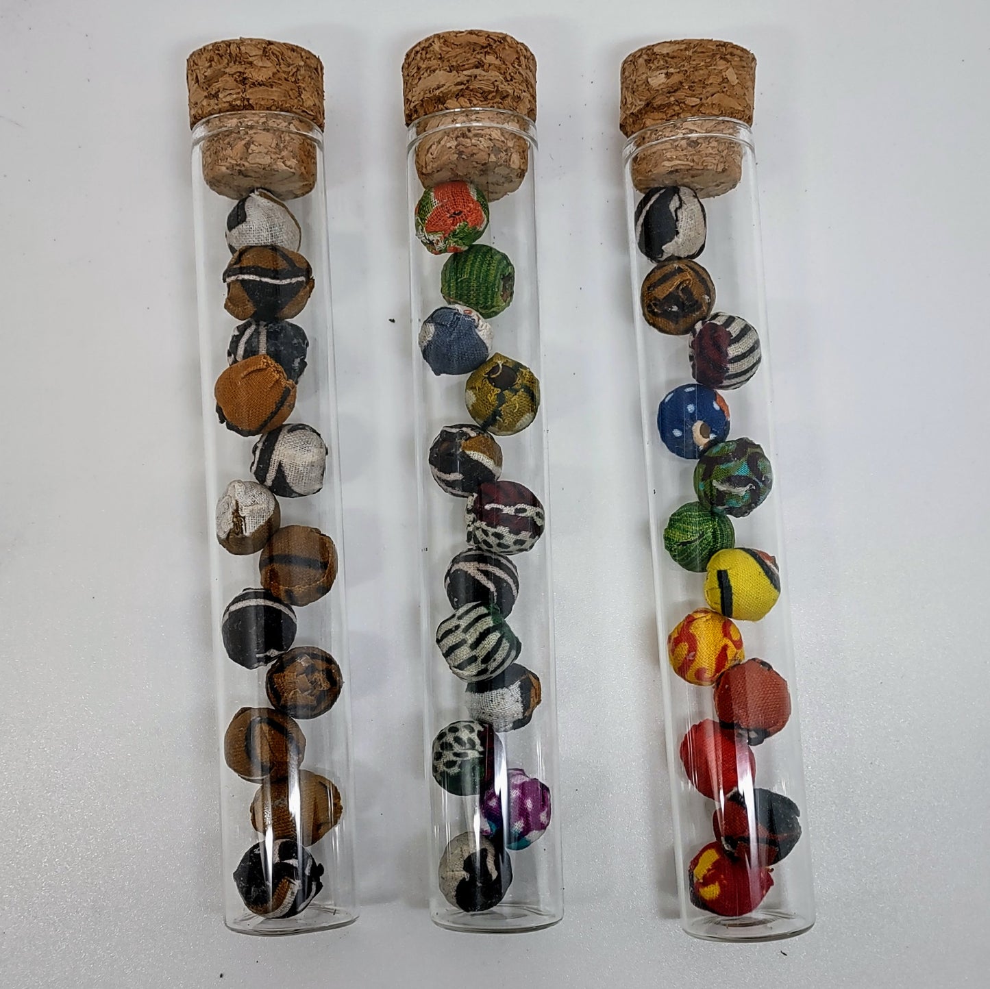 Test Tube Medium Fabric Bead