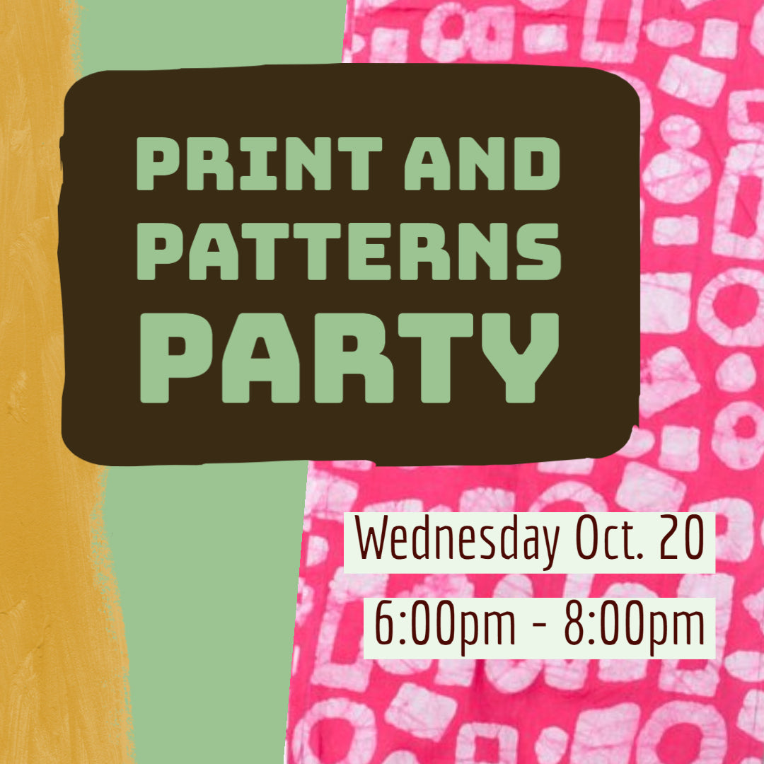 Print and Patterns Party