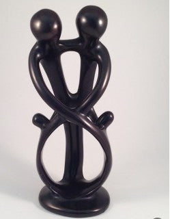Family of 4 Soapstone Sculpture