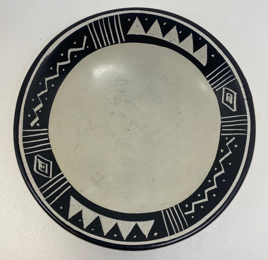 Graphic Soapstone trinket dish