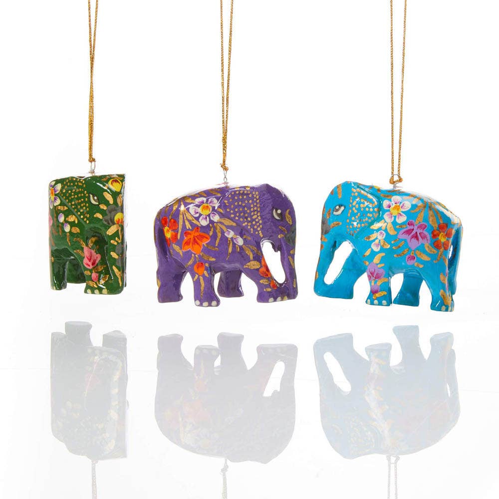 Kashmiri Elephant Ornament