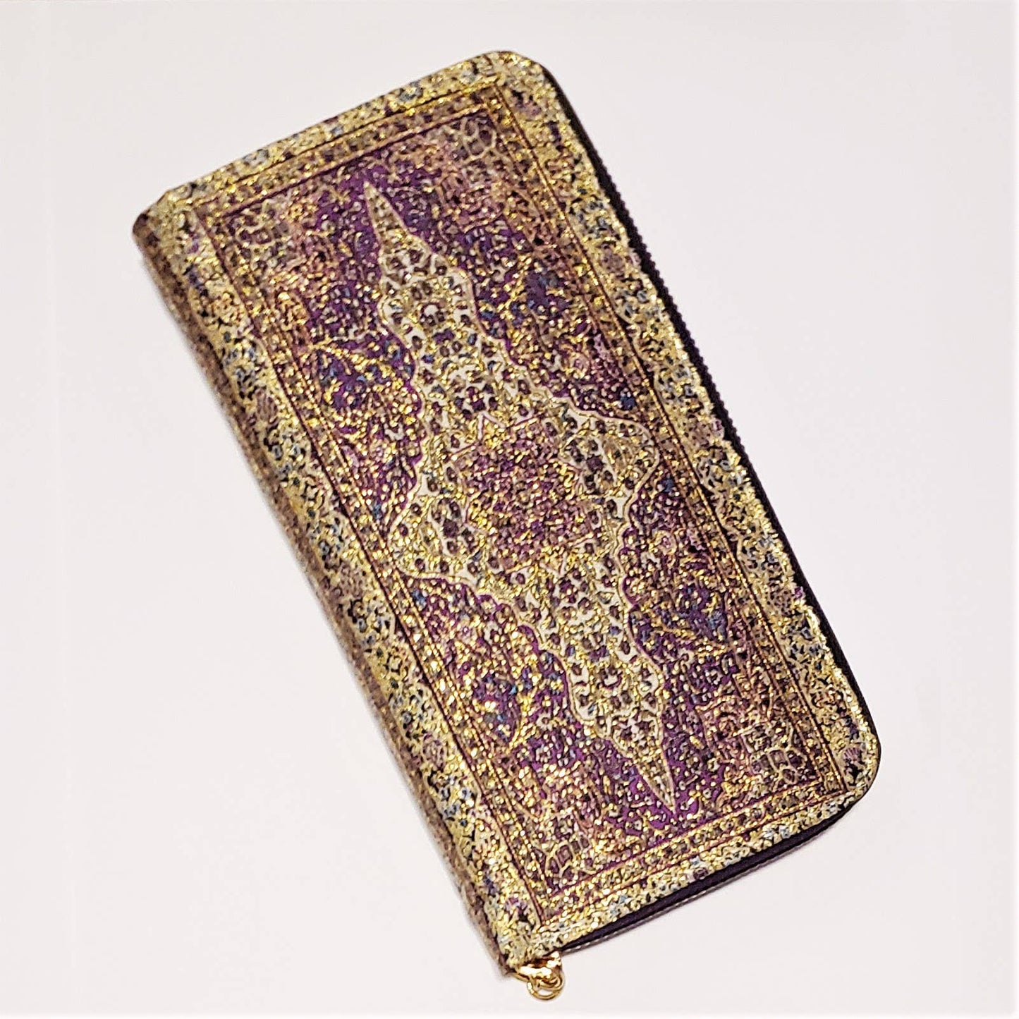 Turkish Rug Inspired Zip Close Wallet