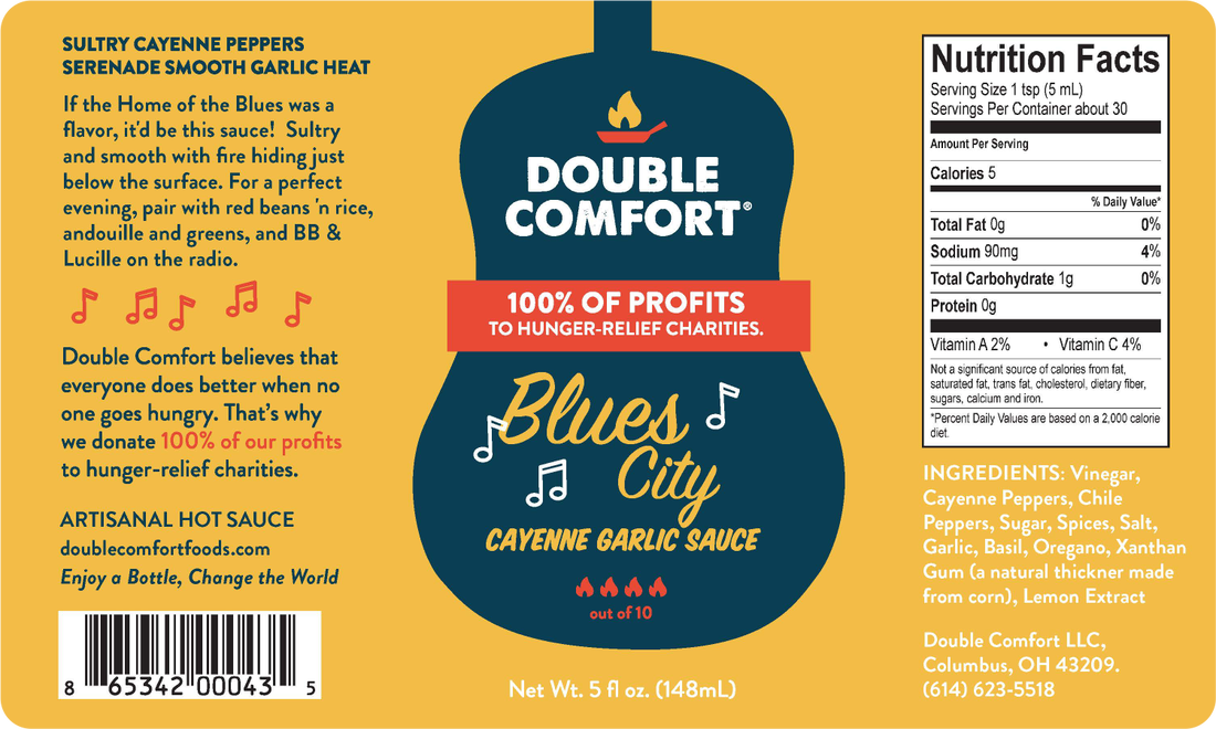 Blues City: salsa de ajo y cayena