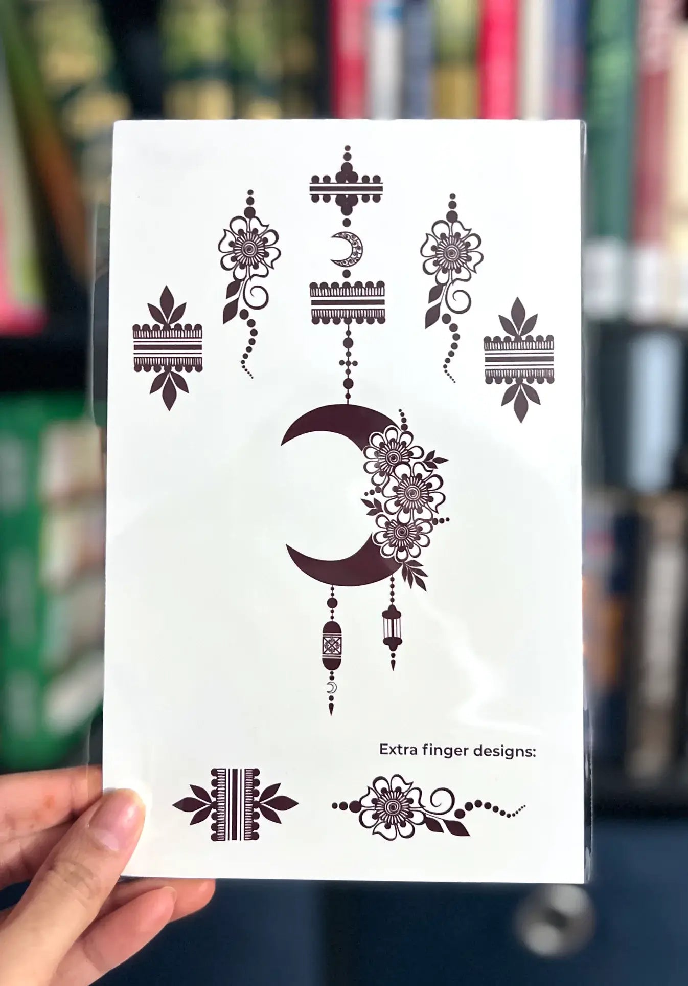Chaand Henna inspired Temporary Tattoos