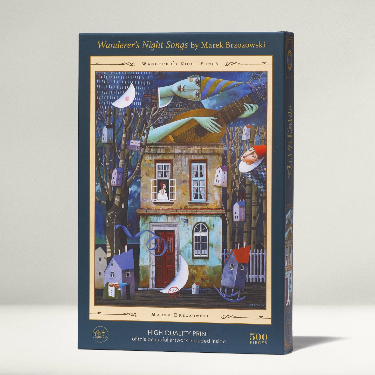 Wanderer's Night Song; 500-pc Velvet-Touch Jigsaw Puzzle