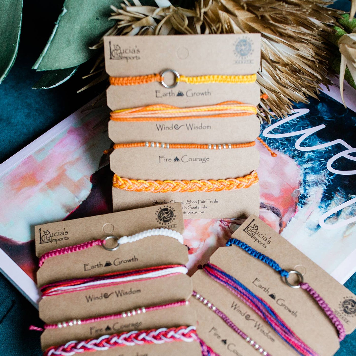 Elements Carded Bracelet Set- 4