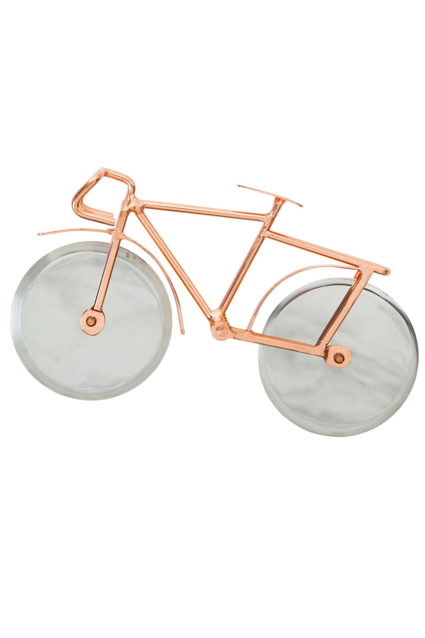Cortador de pizza en bicicleta