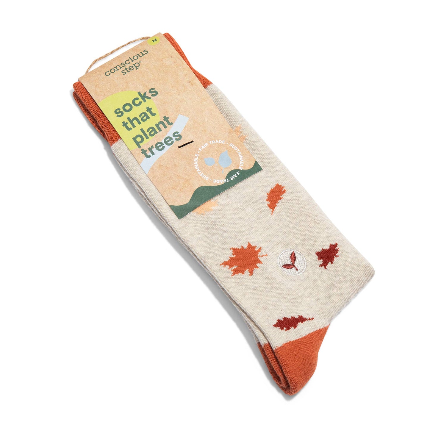 Socks that Plant Trees (Fall Leaves)