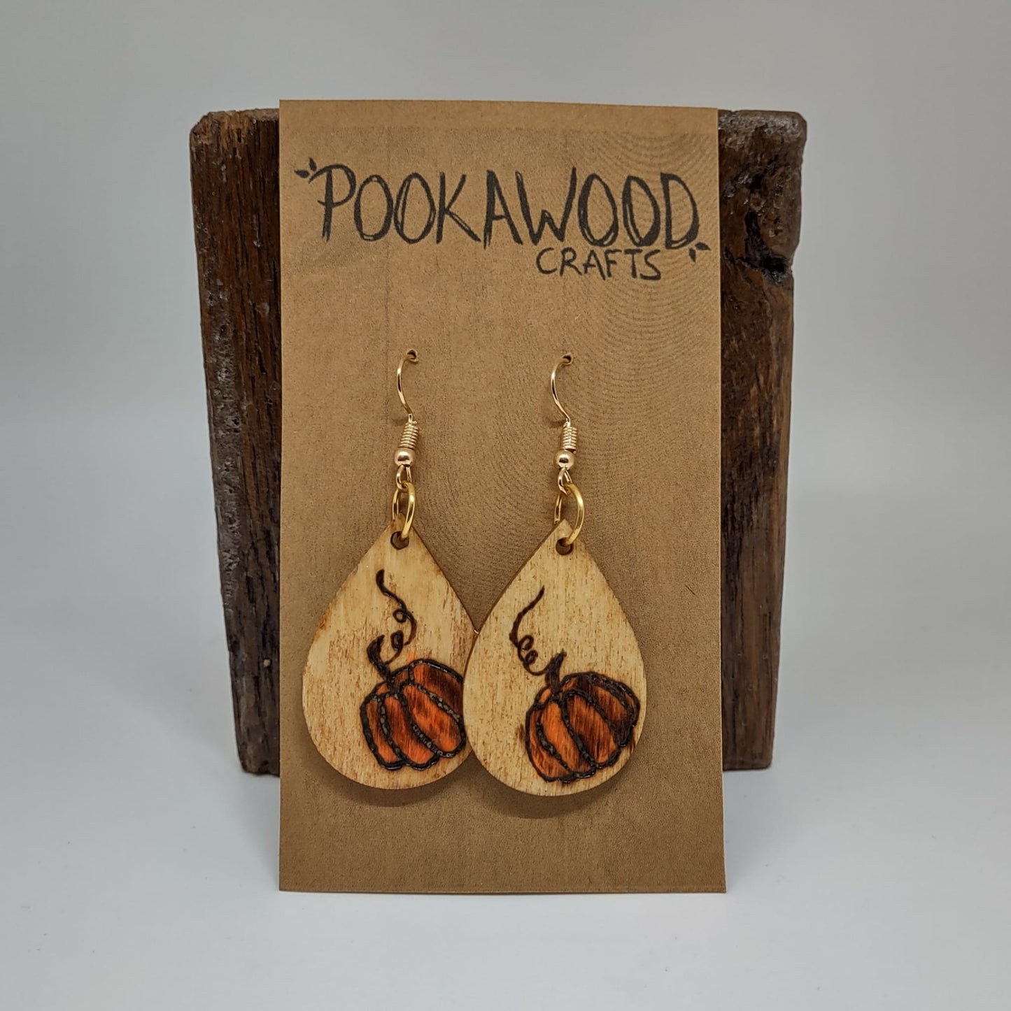 Pumpkin Earrings