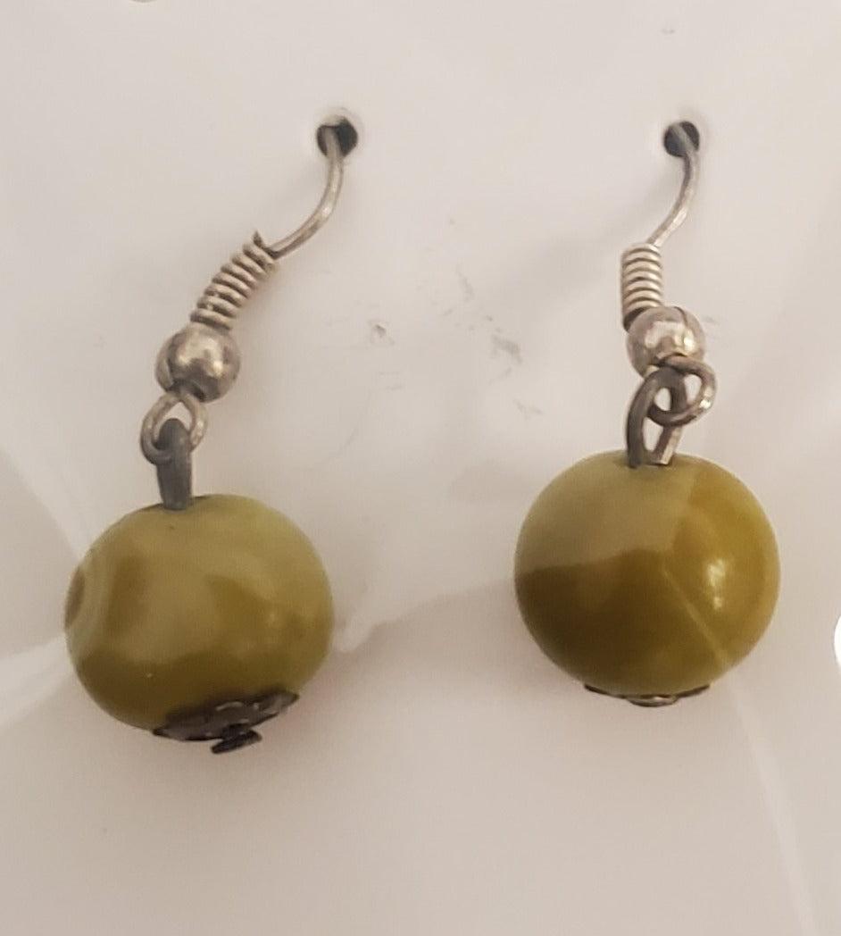 Açaí Bead Earrings