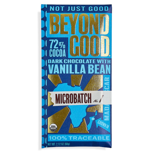 [Microbatch] 72% Cocoa Dark Chocolate with Vanilla Bean