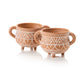 Cauldron Terracotta Planters - Set of 2