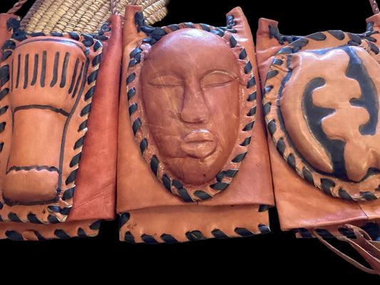 Ghana leather bag assorted