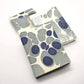 Grey and Slate Bubbles Marble Hardback Journal