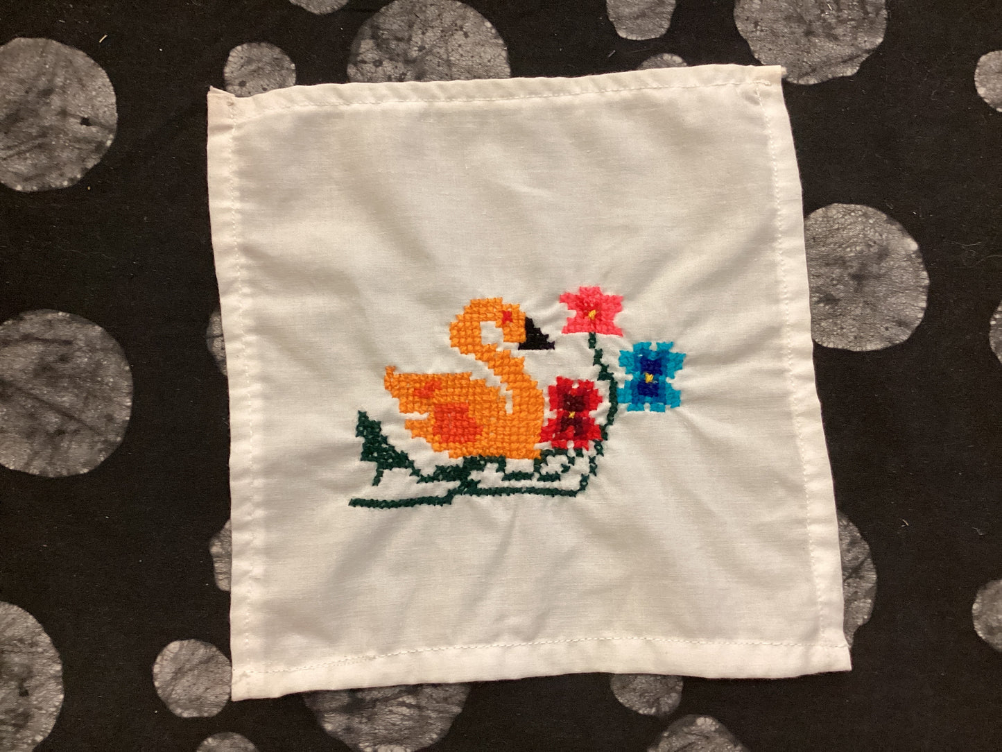 Embroidered Tissue Squares