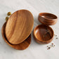 Acacia Wood Small Bowls