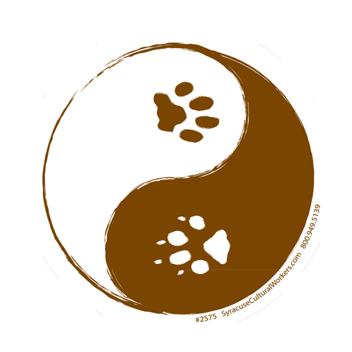 Small Sticker - Yin-Yang Paws