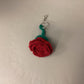 Crochet Flower Keychain