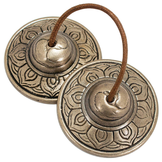 Simple Lotus Tingsha - Meditation Supplies