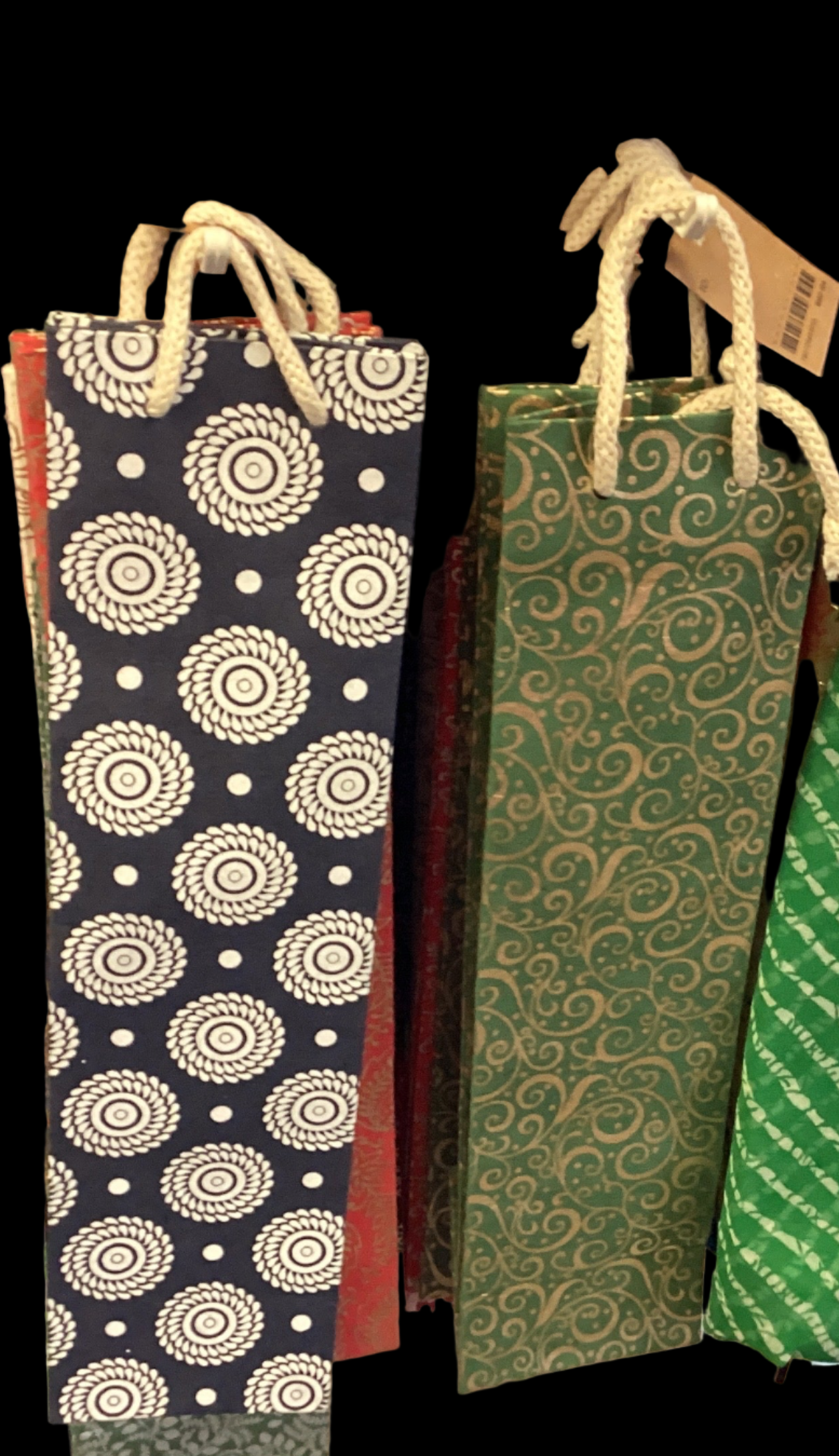 Wine Gift Bag Paper Tree Free