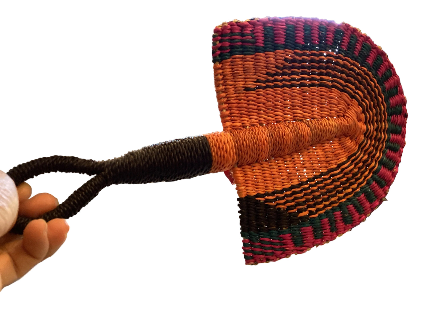 Small multi colored fan