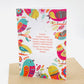 Growing Paper greeting card - Birthday Birds: Paper Band