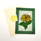 Marigold Batik Note Card