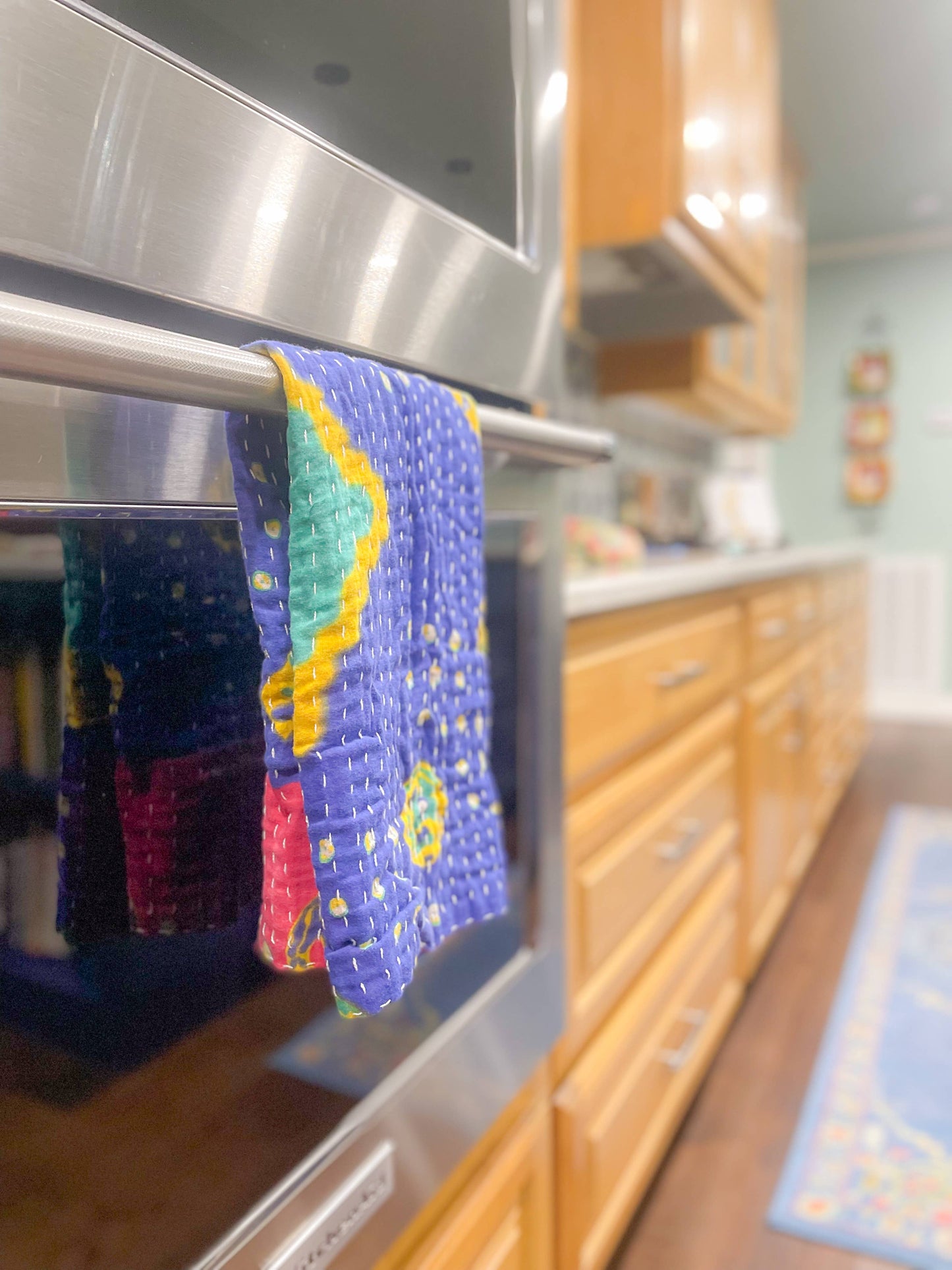 Kantha Kitchen Towel