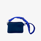 Handcrafted Small Rubber Sling Bag w Removable Strap