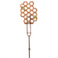 Beehive Rain Gauge Garden Stake