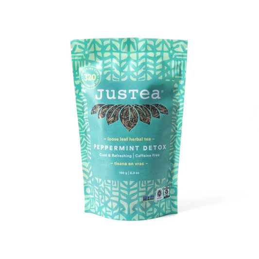 Peppermint Detox - BULK Herbal Tea in Large Resealable Pouch