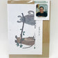 Growing Paper greeting card - Let's Stick Together: Paper Band