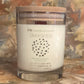 100% Natural Soy Wax Candle scented with organic essential oils