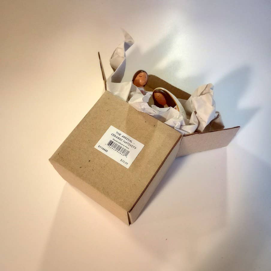 The Arrival - Ceramic Nativity