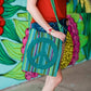 Ikat Peace Messenger Bag