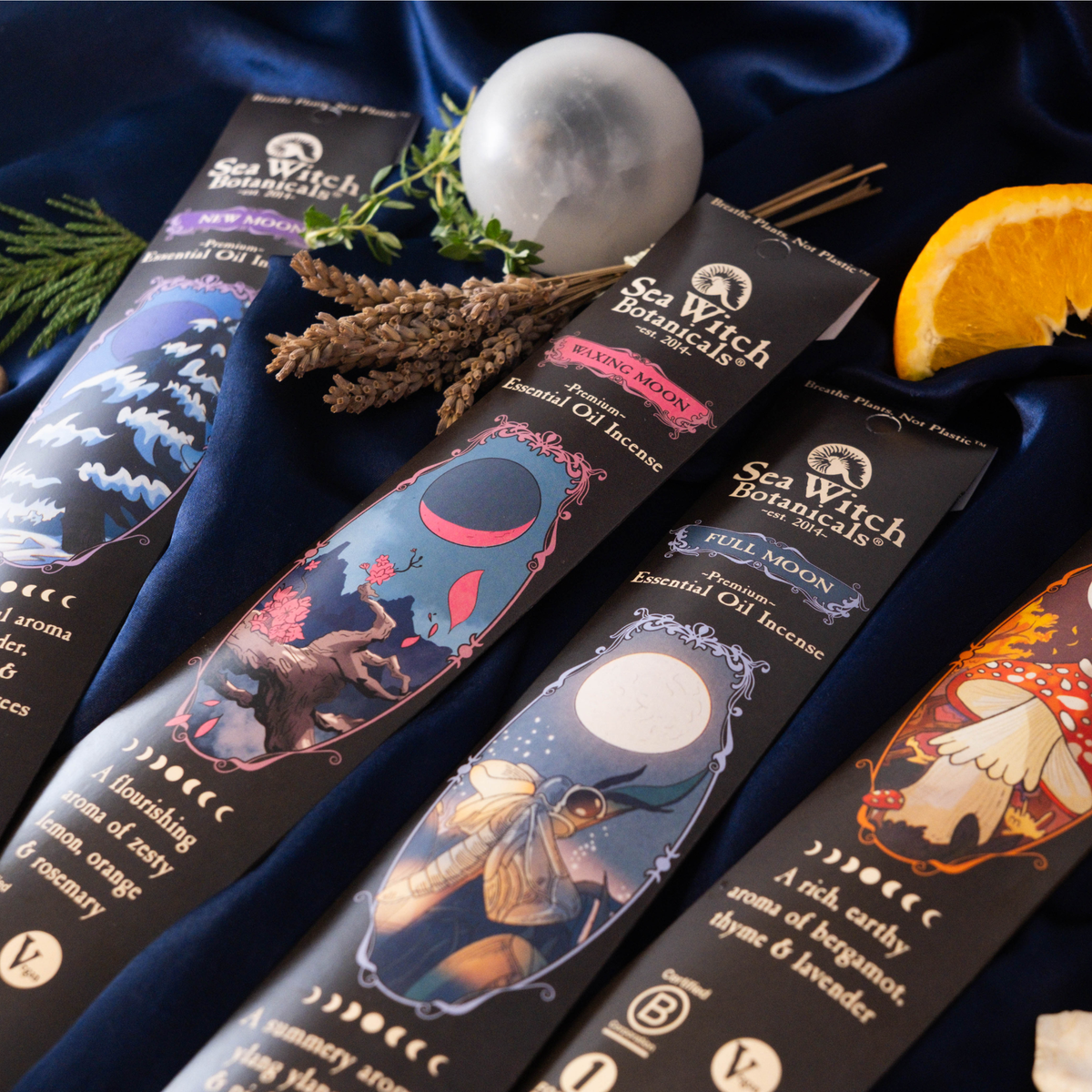 Incense 20pks - New Moon