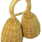 Caxixi Doble Coctelera Lrg Natural Instrument
