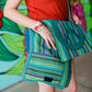 Ikat Peace Messenger Bag