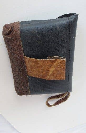 Recycled Rubber Small Clutch Bag