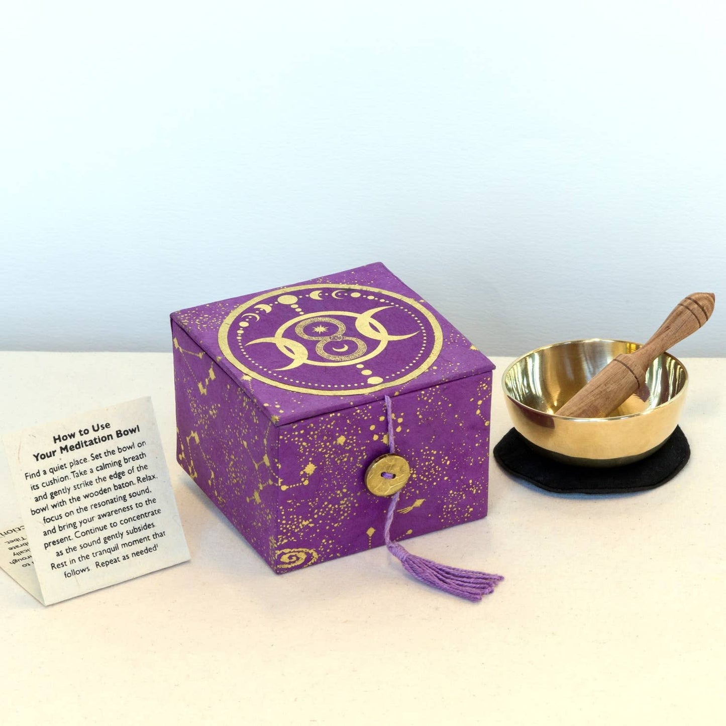 Meditation Bowl Box: 3" Universe