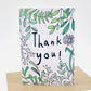 Growing Paper greeting card - Green Thanks: Green Thanks / Paper Band