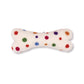 Eco Wool Dog Bones/Toys: Polka Dot & Tie-Dyed (Fair Trade): Tye-Dyed / Large