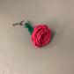Crochet Flower Keychain