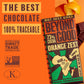 Orange Zest Dark Chocolate 73% | Craft Chocolate | Gift