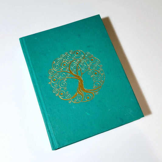 Evergreen Tree Foiled Hard Cover Journal
