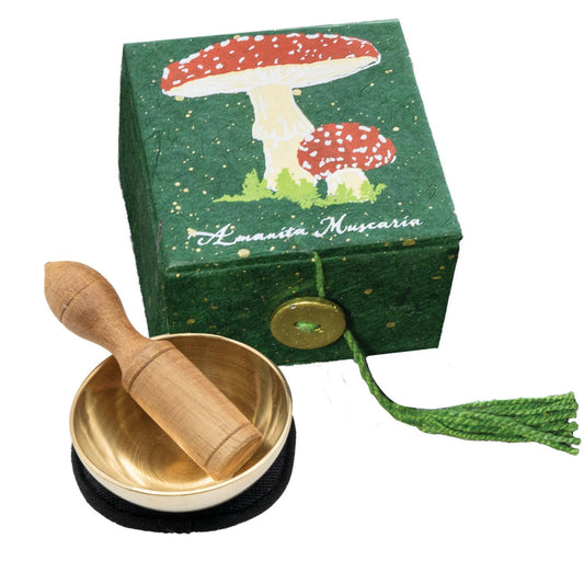 2" Mushroom Botanica Mini Meditation Bowl Box
