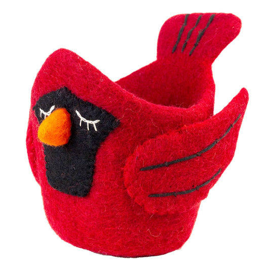 Cardinal Felt Pot