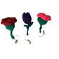 Crochet Flower Keychain